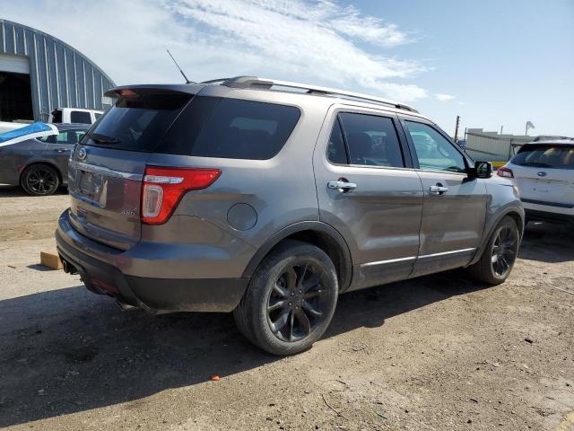 1FMHK8F87CGA91915 - 2012 FORD EXPLORER LIMITED ნაცრისფერი ფოტო 3