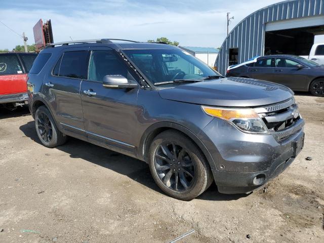 1FMHK8F87CGA91915 - 2012 FORD EXPLORER LIMITED ნაცრისფერი ფოტო 4