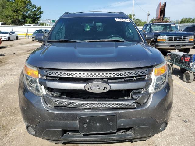 1FMHK8F87CGA91915 - 2012 FORD EXPLORER LIMITED ნაცრისფერი ფოტო 5