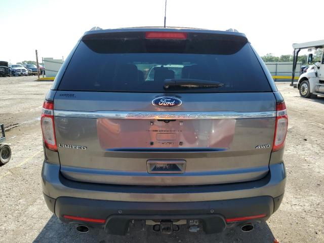 1FMHK8F87CGA91915 - 2012 FORD EXPLORER LIMITED ნაცრისფერი ფოტო 6