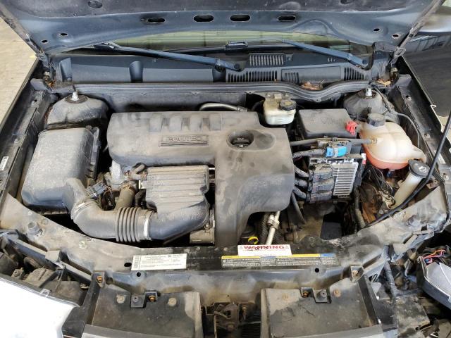 1G8AJ55F67Z196442 - 2007 SATURN ION LEVEL 2 BLACK photo 11