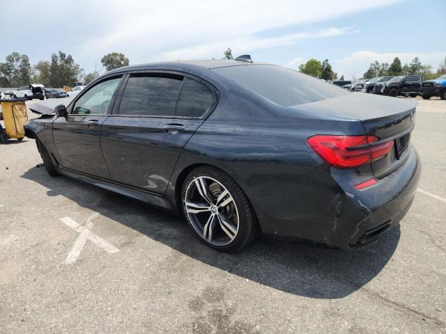 WBA7E2C51JG743436 - 2018 BMW 740 I CHARCOAL photo 2