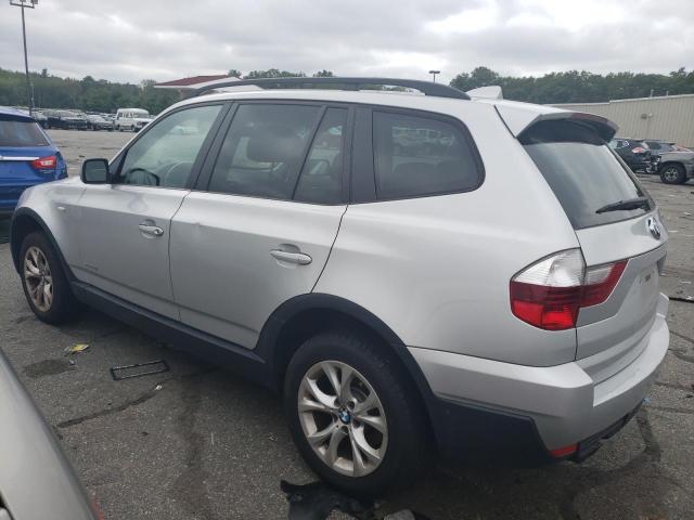 WBXPC93419WJ28835 - 2009 BMW X3 XDRIVE30I SILVER photo 2