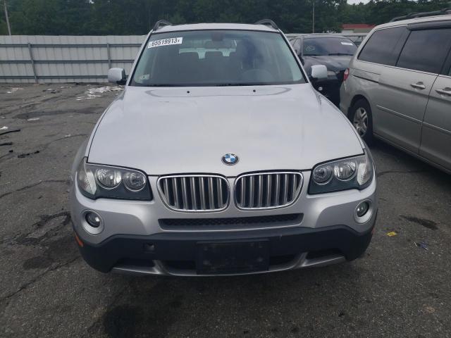 WBXPC93419WJ28835 - 2009 BMW X3 XDRIVE30I SILVER photo 5