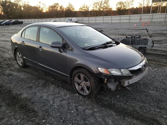 19XFA1F65BE009618 - 2011 HONDA CIVIC LX-S Gris photo 1