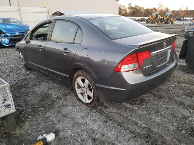 19XFA1F65BE009618 - 2011 HONDA CIVIC LX-S Gris photo 3