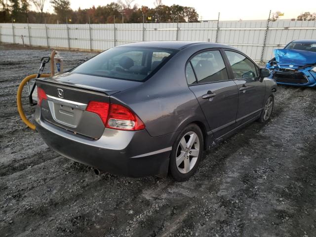 19XFA1F65BE009618 - 2011 HONDA CIVIC LX-S Gris photo 4