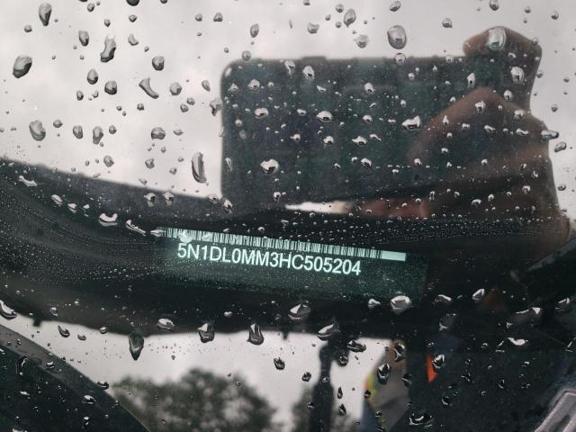 5N1DL0MM3HC505204 - 2017 INFINITI QX60 BLACK photo 26