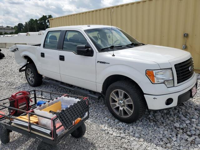 1FTFW1EF8EFB58392 - 2014 FORD F150 SUPERCREW WHITE photo 4