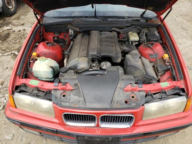 WBACB4319PFL06699 - 1993 BMW 325 I AUTOMATIC RED photo 11