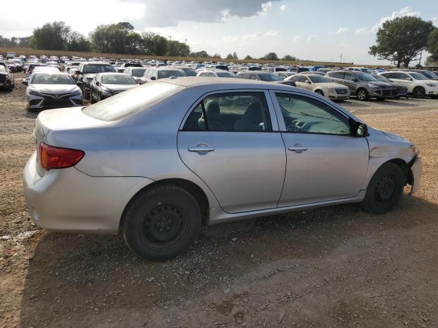 1NXBU4EEXAZ258802 - 2010 TOYOTA COROLLA BASE SILVER photo 3