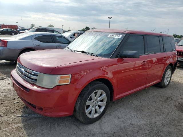 2FMDK51C69BA17524 - 2009 FORD FLEX SE RED photo 1