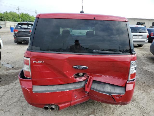 2FMDK51C69BA17524 - 2009 FORD FLEX SE RED photo 6