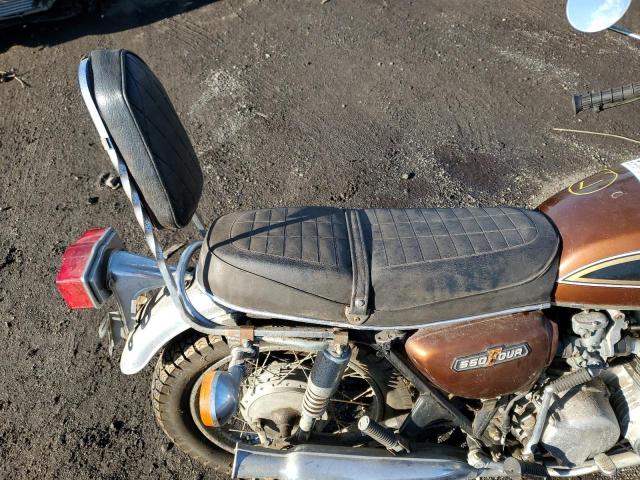 CB55012380021 - 1976 HONDA 550 BROWN photo 6