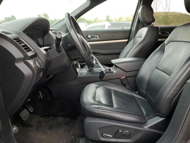 1FM5K8D87JGA11130 - 2018 FORD EXPLORER XLT Gri fotoğraf 7