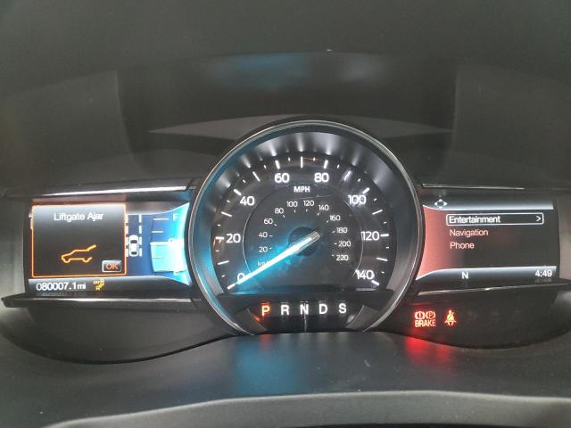 1FM5K8D87JGA11130 - 2018 FORD EXPLORER XLT Gri fotoğraf 9