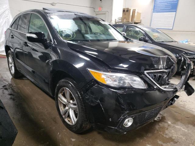 5J8TB4H53EL005621 - 2014 ACURA RDX TECHNOLOGY BLACK photo 1