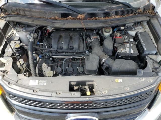 1FM5K8AR0EGC60081 - 2014 FORD EXPLORER POLICE INTERCEPTOR 白色 照片 12