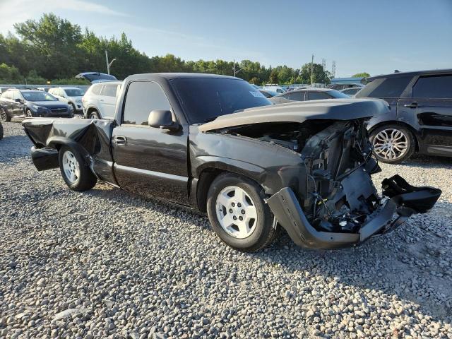 1GCEC14X17Z127629 - 2007 CHEVROLET SILVERADO C1500 CLASSIC შავი ფოტო 4