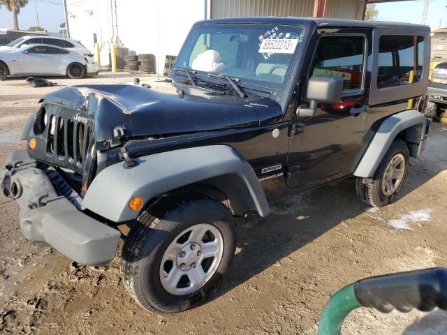 1J4AA2D19AL183456 - 2010 JEEP WRANGLER SPORT BLACK photo 1