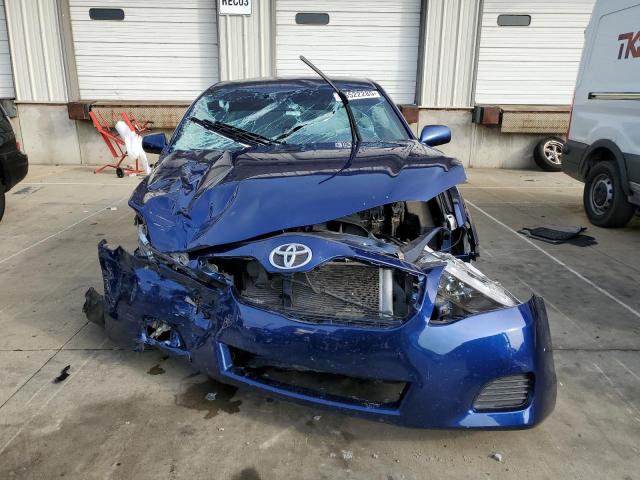 4T4BF3EK9BR122047 - 2011 TOYOTA CAMRY BASE BLUE photo 5