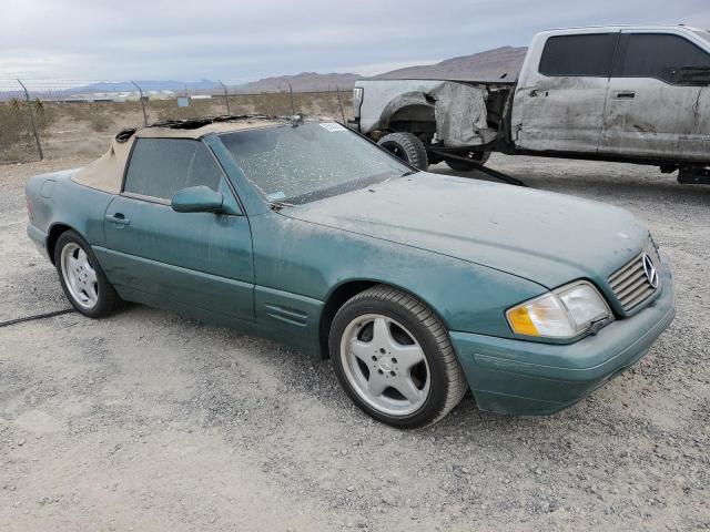 WDBFA68F0YF194054 - 2000 MERCEDES-BENZ SL 500 TEAL photo 4