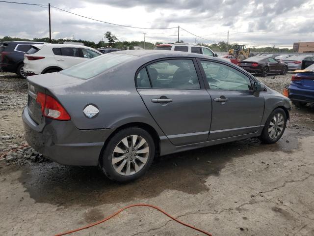 2HGFA168X9H536118 - 2009 HONDA CIVIC EX GRAY photo 3