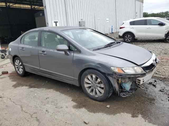 2HGFA168X9H536118 - 2009 HONDA CIVIC EX GRAY photo 4