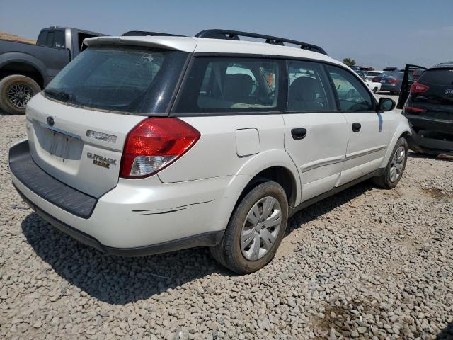 4S4BP60C796316163 - 2009 SUBARU OUTBACK WHITE photo 3