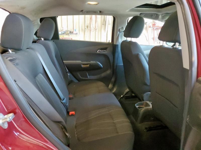 1G1JC6SHXE4132404 - 2014 CHEVROLET SONIC LT 栗色 照片 11