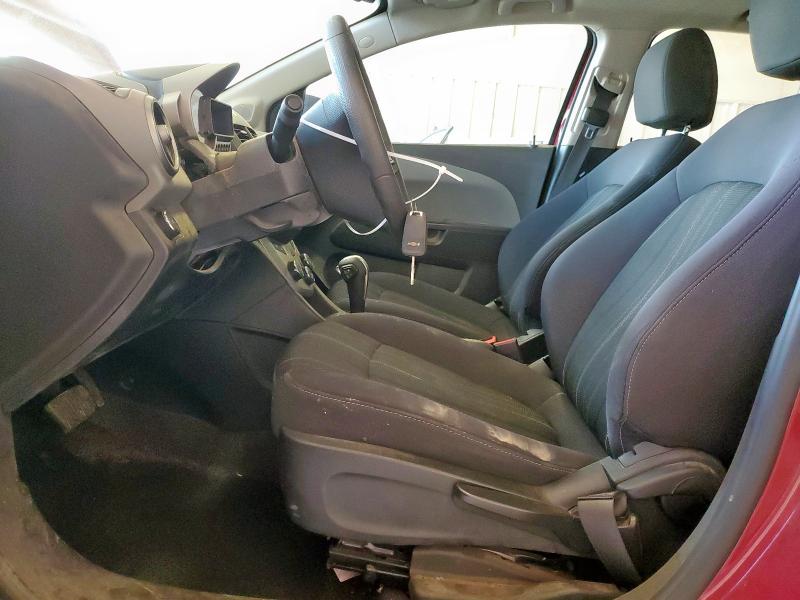 1G1JC6SHXE4132404 - 2014 CHEVROLET SONIC LT 栗色 照片 7