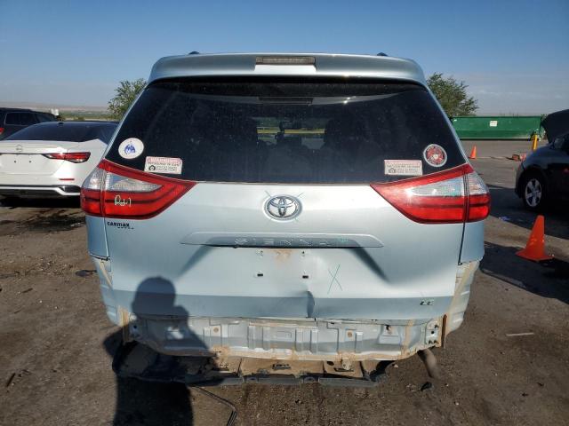 5TDKK3DC7FS591099 - 2015 TOYOTA SIENNA LE 蓝色 照片 6