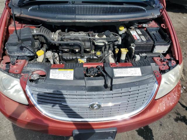 2C8GP44R83R377307 - 2003 CHRYSLER TOWN & COU LX RED photo 12