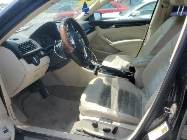 1VWCN7A30EC073582 - 2014 VOLKSWAGEN PASSAT SEL Noir photo 7