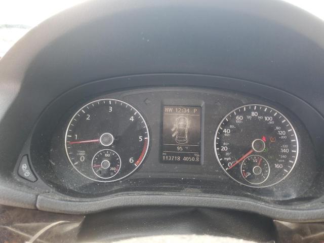 1VWCN7A30EC073582 - 2014 VOLKSWAGEN PASSAT SEL Noir photo 9