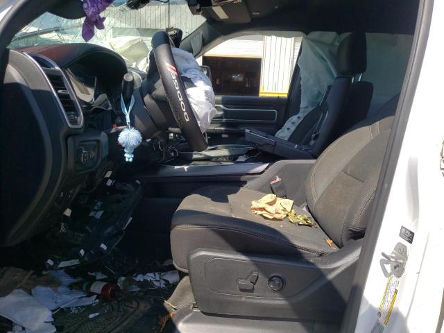 1C6RREFT7MN769087 - 2021 RAM 1500 BIG HORN/LONE STAR WHITE photo 7