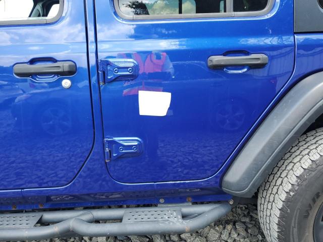 1C4HJXDG9KW675443 - 2019 JEEP WRANGLER U SPORT Синий фото 13