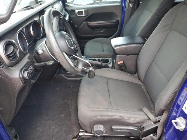 1C4HJXDG9KW675443 - 2019 JEEP WRANGLER U SPORT Синий фото 7