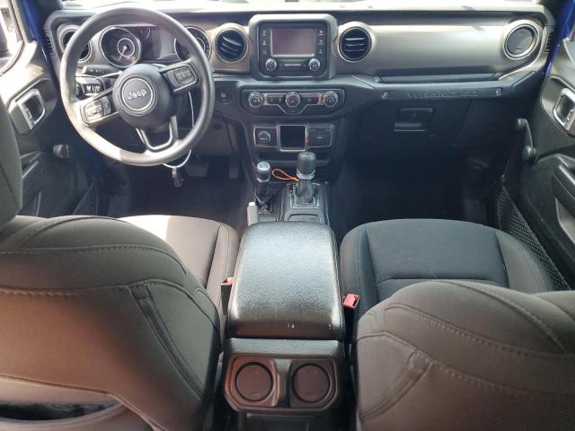 1C4HJXDG9KW675443 - 2019 JEEP WRANGLER U SPORT Синий фото 8