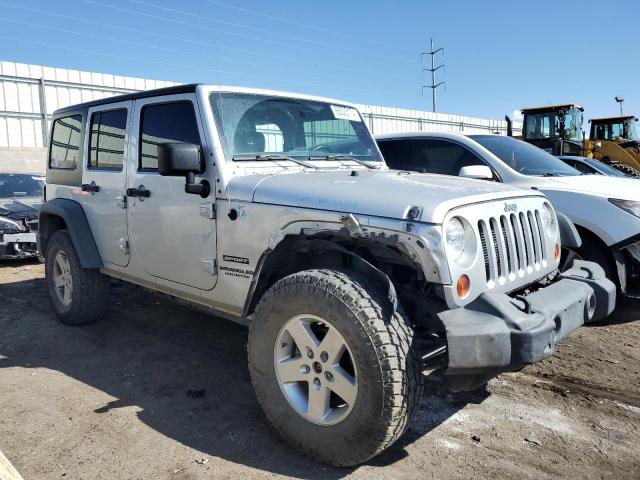 1C4BJWDG9CL259282 - 2012 JEEP WRANGLER U SPORT SILVER photo 4