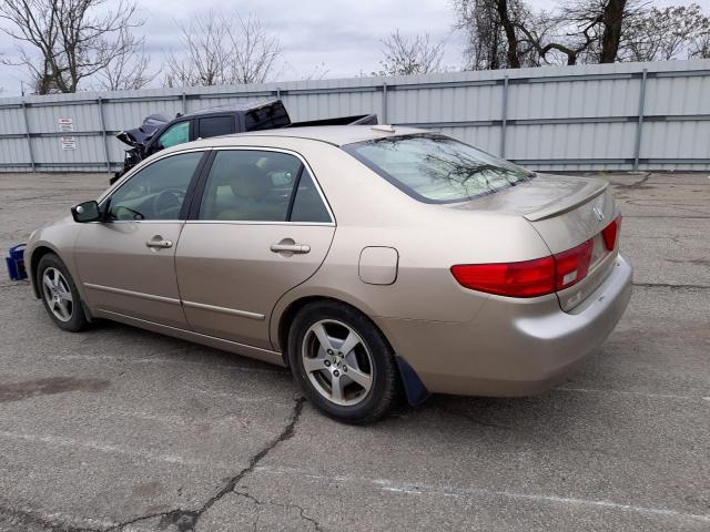 JHMCN36535C013123 - 2005 HONDA ACCORD HYBRID TAN photo 2