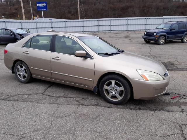 JHMCN36535C013123 - 2005 HONDA ACCORD HYBRID TAN photo 4