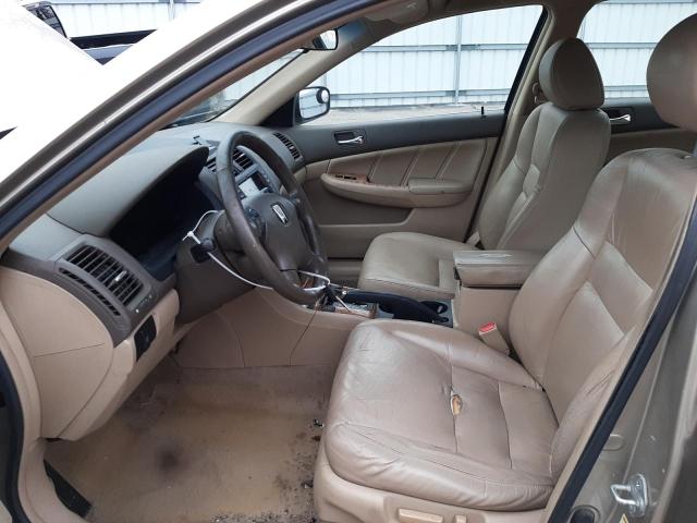 JHMCN36535C013123 - 2005 HONDA ACCORD HYBRID TAN photo 7