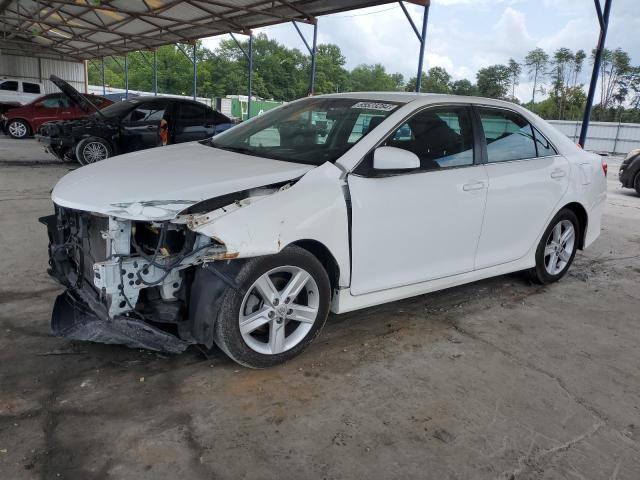 4T1BF1FK1EU871281 - 2014 TOYOTA CAMRY L WHITE photo 1