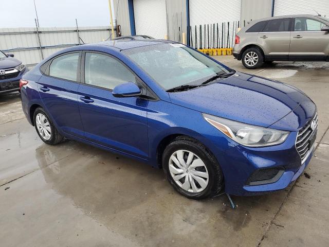 3KPC24A69LE126600 - 2020 HYUNDAI ACCENT SE BLUE photo 4
