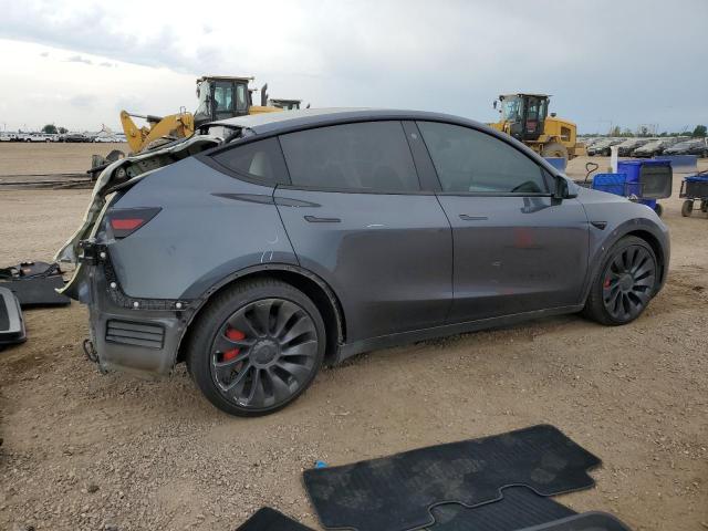 5YJYGDEF0MF261039 - 2021 TESLA MODEL Y 灰色 照片 3