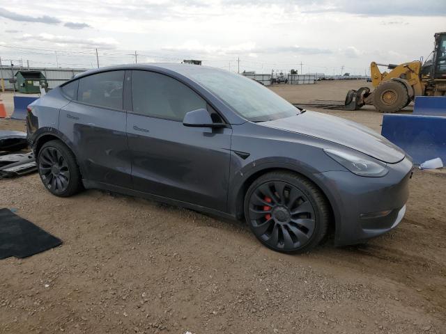 5YJYGDEF0MF261039 - 2021 TESLA MODEL Y 灰色 照片 4