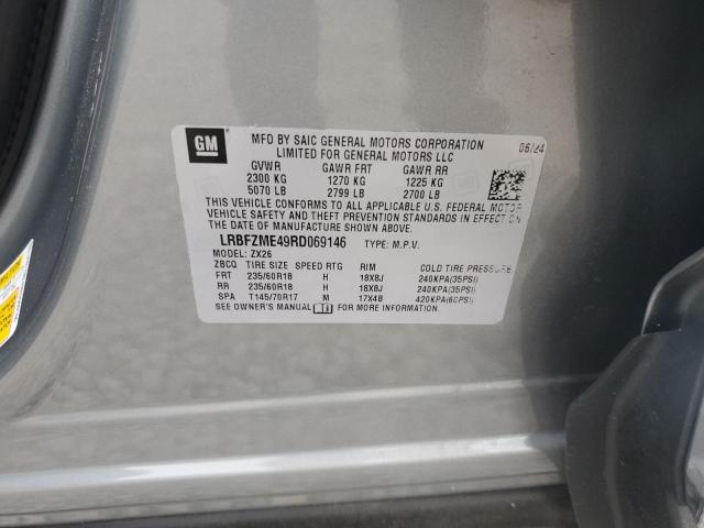 LRBFZME49RD069146 - 2024 BUICK ENVISION PREFERRED Graphit Foto 13