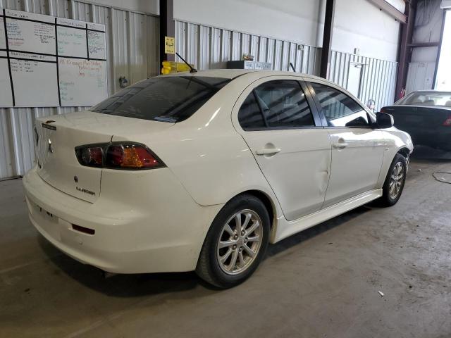 JA32U2FU1BU003308 - 2011 MITSUBISHI LANCER ES/ES SPORT WHITE photo 3