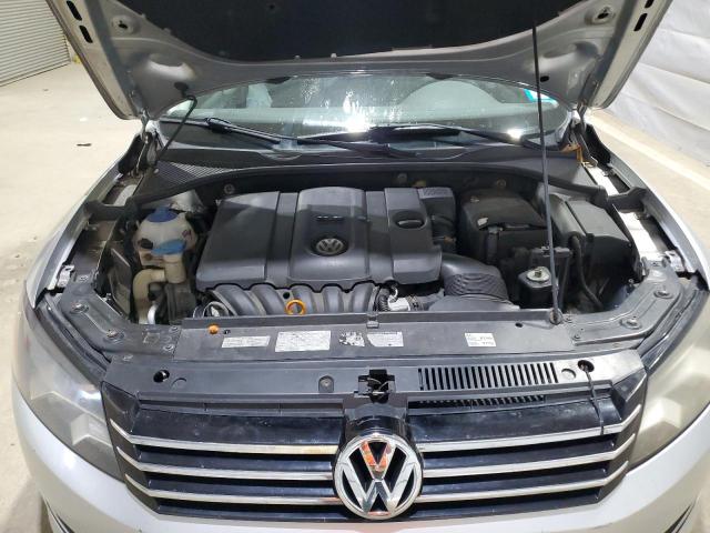 1VWBP7A33DC031461 - 2013 VOLKSWAGEN PASSAT SE SILVER photo 11